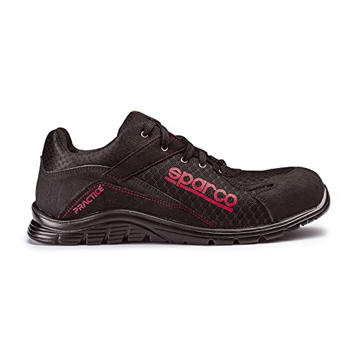 Sparco S0751748Nrnr Practice Scarpe, Colore: Nero, Taglia 48