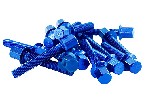 Coperchio Motore Viti Set Str8 Piaggio, Blu