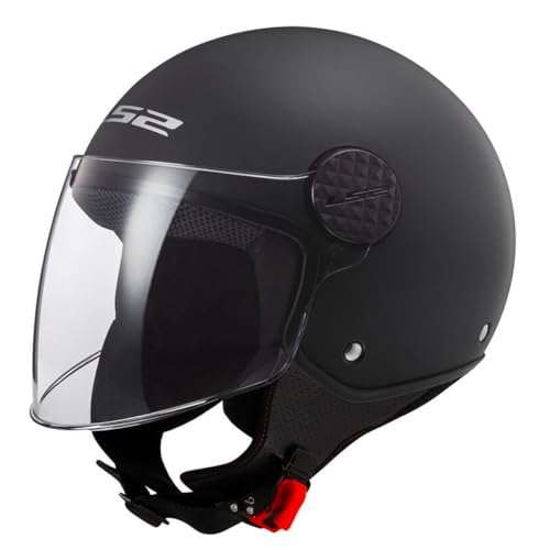 Ls2, Casco Moto Jet Sphere Ii Solid Matt Black, S
