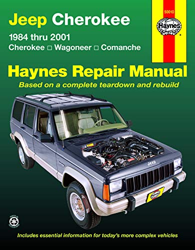 Jeep Cherokee: 1984 Thru 2001 - Cherokee - Wagoneer - Comanche