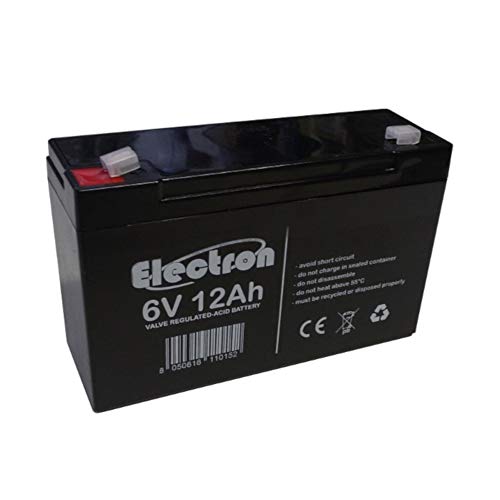 6V 12Ah Batteria Al Piombo Ricaricabile Sigillata Ermetica Compatibile Con 6V 10Ah Per Auto Macchine Quad Moto Per Bambini