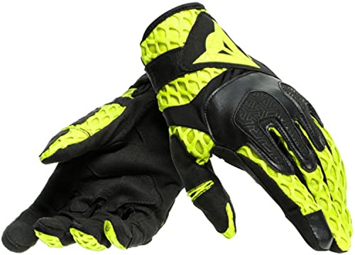 Dainese Air-Maze Unisex Gloves Black Fluo-Yellow S