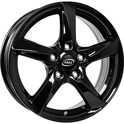 Cerchi In Lega Mim Olympique 6X15 5X98 Et39 Glossy Black