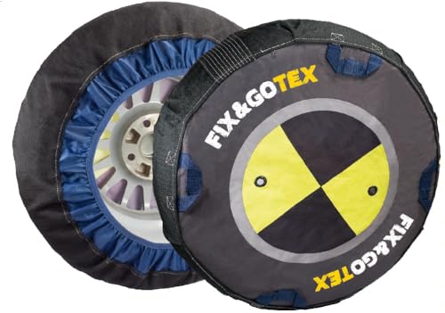 Fix & Go Tex 8Zfk - Calze Da Neve, Catene Da Neve In Tessuto Per Auto, Taglia: H
