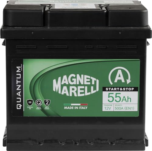 Magneti Marelli Batteria Per Auto Start&Stop 55Ah 12V 500A En1 Per Cassetta L01
