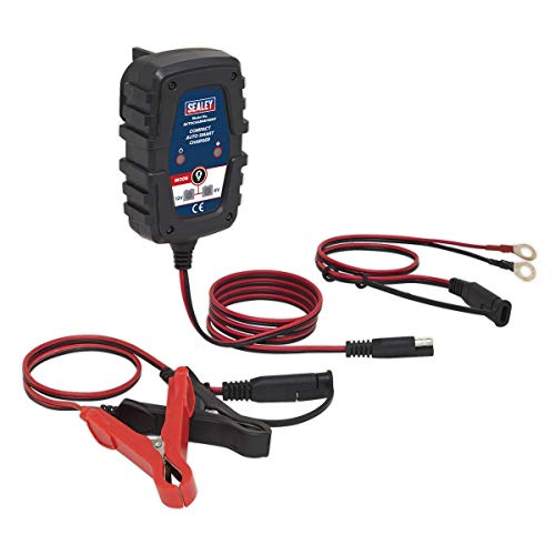 Sealey Autocharge100Hf - Caricabatterie Compatto Per Auto, 1 A, 6/12 V