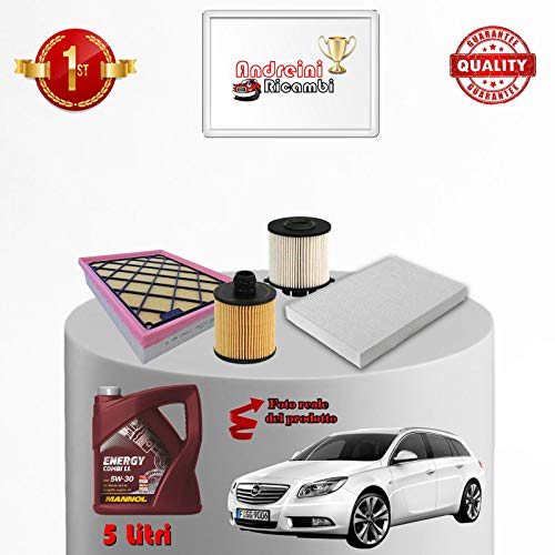 Kit Tagliando Filtri E Olio Insigna 2.0 Cdti 103Kw 140Cv 2014 ->