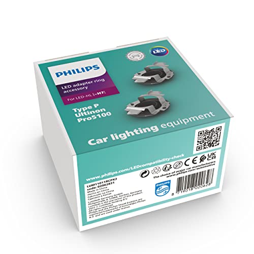 Philips Adattatori Tipo Rcp Per Le Lampadine Led (H7) Ultinon Pro5100