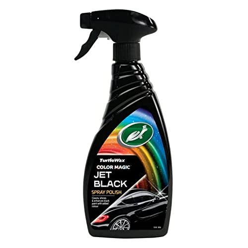 Turtle Wax 53140 Jet Black Spray Lucido Per Auto La Protezione Della Vernice 500Ml
