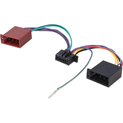 Sound-Way Cavo Adattatore Iso Autoradio Compatibile Con Radio Kenwood, Jvc Pin 16
