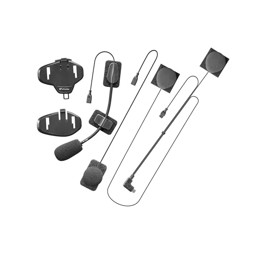 Interphone Audio Kit 40Mm - Audio Kit - Ricambio Completo Speaker Professionali Stereo Alta Fedeltà - Interfoni Avant, Tour, Sport, Urban, Link