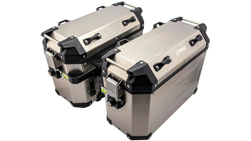 Kappa Coppia Valigie Laterale Alluminio K'Force 37