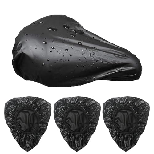 3 Pezzi Copri Sellini Per Bicicletta, Coprisella Impermeabile Per Bici, Copri Sella Bici Pvc Impermeabile E Resistente Facile Da Trasportare Adatto Al