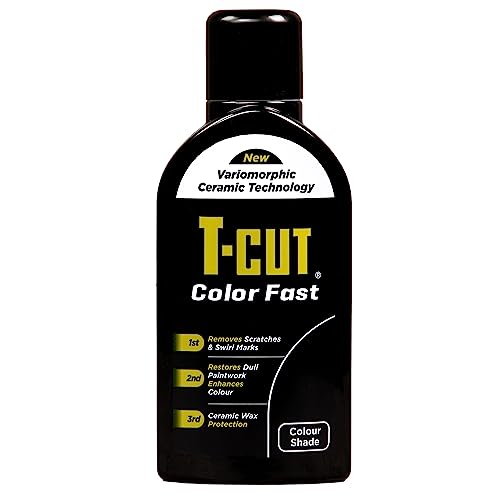 T-Cut 3-In-1 Color Autopolitur Quick Paint Restorer, Schwarz, 500 Ml