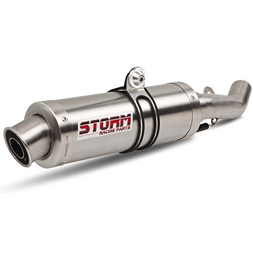 74.H.065.Lxs_1 Honda Nc 750 S / Nc 750 X 2016 > Scarico Storm By Mivv Terminale Gp Inox