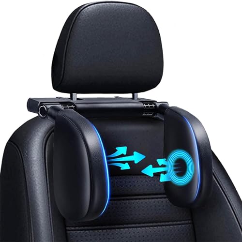 Vniyors Poggiatesta Auto Bambini, Poggiatesta Ergonomico Per Auto, Supporto Per Collo Per Testa Staccabile E Regolabile Cuscino Cuscino Auto Da Viaggi