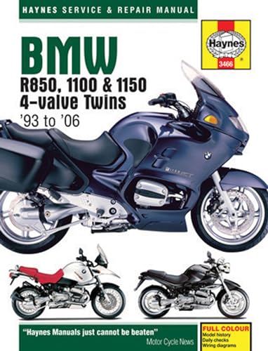 Bmw R850, 1100 & 1150 4-Valve Twins '93 To '06