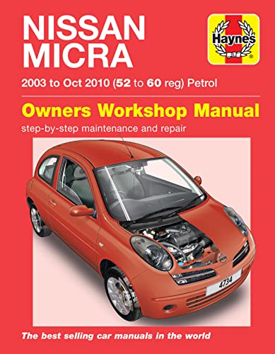 Nissan Micra (03 - Oct 10) Haynes Repair Manual: 03-10: 45202