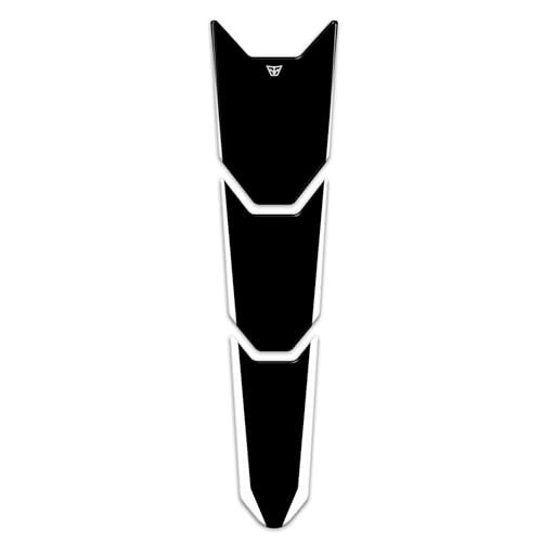 Resin Bike Adesivi Moto Compatibile Con Ducati Hypermotard 698 Mono 2024. Protezione Parafango Da Urti E Graffi. Adesivi Resinati Con Effetto 3D Made
