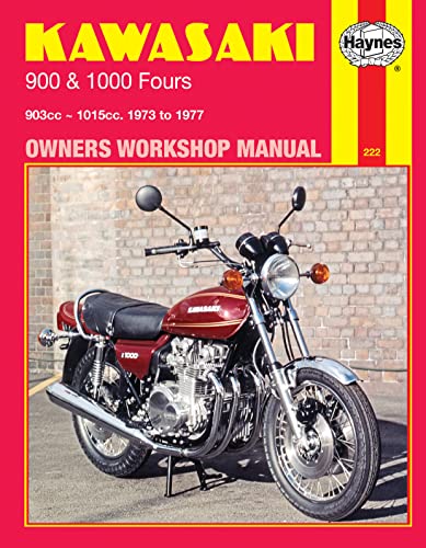 Kawasaki 900 And 100 Fours Owners Workshop Manual 1973 To 1977