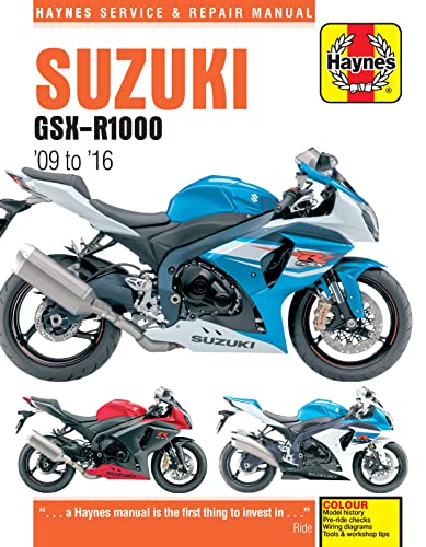 Suzuki Gsx-R1000 '09 To '16: Service And Repair Manual