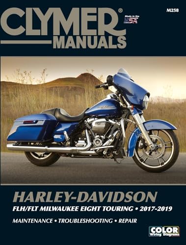 Clymer Harley-Davidson Flh/Flt Milwaukee Eight Touring 2017-2019 Repair Manual