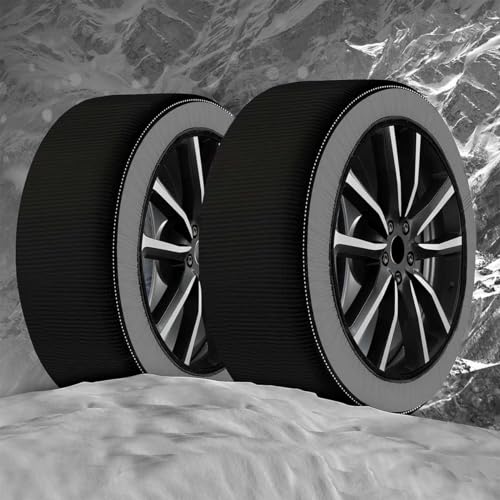 Calze Da Neve Omologate En 16662-1, Catene Da Neve Tessile Lavabile (Standard Xl)