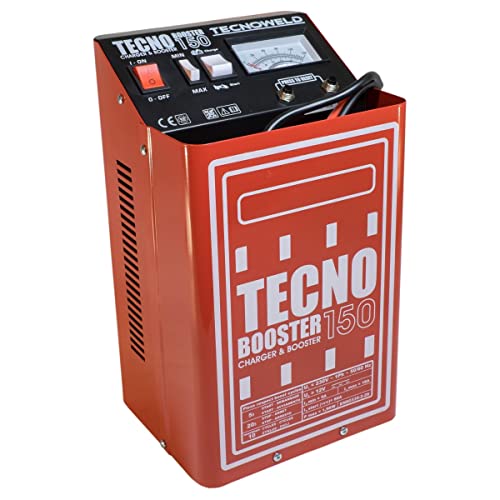 Tecnoweld Tecnobooster 150 12V 110Ah Caricabatterie, Avviatore 741054