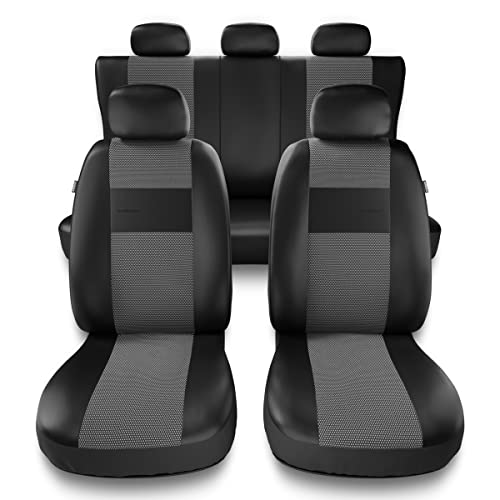 Mossa Coprisedili Compatibili Con Ford Kuga I, Ii (2008-2019) - Fodere Sedili - Set Coprisedili Auto Universali - Exl-2