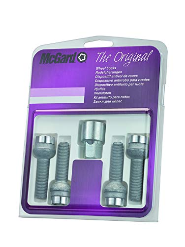 Mcgard 28038Su Bulloni Standard Per Protezione Ruota M12 X 1.50 Conico 50 Mm Lunghezza Sw17