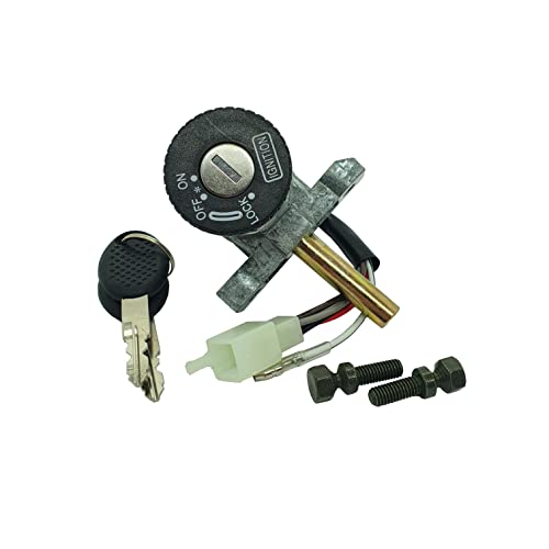 One By Camamoto Kit Serrature Completo Blocchetto Chiavi Avviamento (Cod 77208231 Compatibile Con Malaguti Phantom F12 Rst Euro 1 / Euro 2 / Crosser 5