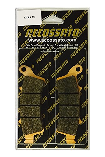 Accossato Agpa99Or-16 Pastiglia Freno Kymco > 300 People Gti (2012), Set Di 2