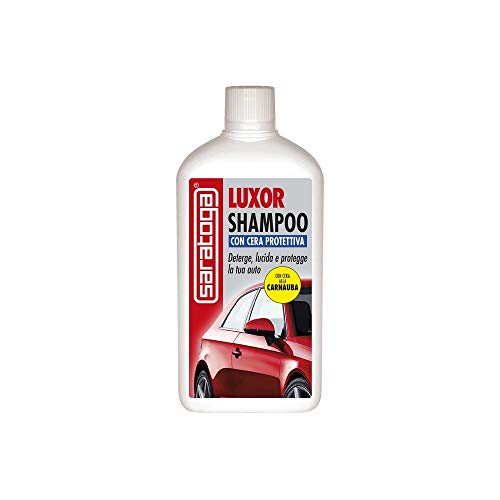 Luxor Shampoo Con Cera Protettiva Autolucidante Deterge Lucida Protegge Auto 1Lt