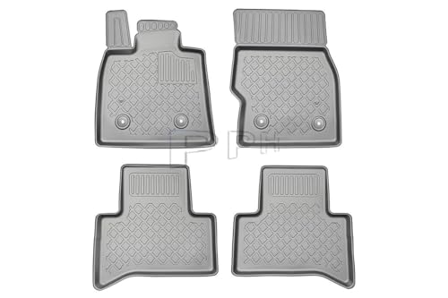 Tappetini In Gomma Premium Per Alfa Romeo Stelvio (Tipo 949) Suv/5 Dal 2017 + Facelift Dal 2020