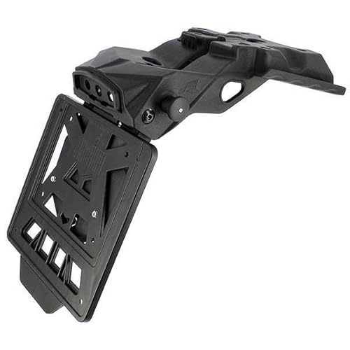 Portatarga Compatibile Con Yamaha Tenere' 700 2019-2024 Nero Revolution Rtech Integra T7 Regolabile