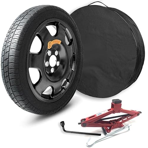Kit Ruotino Di Scorta 18" Compatibile Con Mercedes Benz Glc Gl 204X Dall’Anno 2015 - Accessori Inclusi (Crick/Chiave/Sacca)