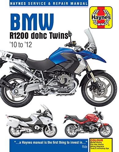 Haynes Bmw R1200 Dohc Twins Service And Repair Manual: '10 To '12
