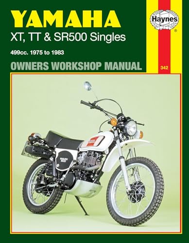 Yamaha Xt, Tt, And Sr 500 Singles Owners Workshop Manual, No. 342: '75-'83