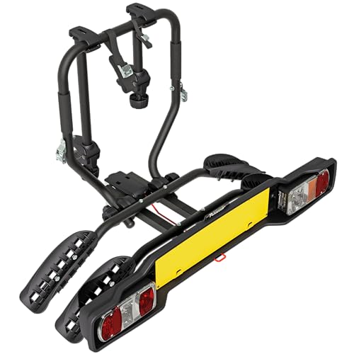 Peruzzo Siena 2 Bici 668 - Portabici Universale Da Gancio Traino Per Auto Posteriore, Ideale Per Ebike