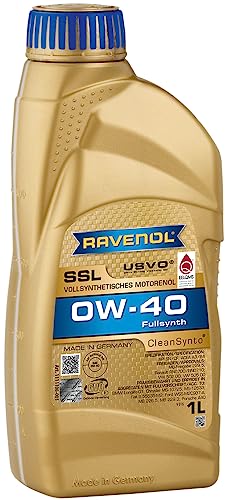 Ravenol Ssl Sae 0 W 40/0 W40 Olio Per Motore Sintetico (1 Litri)