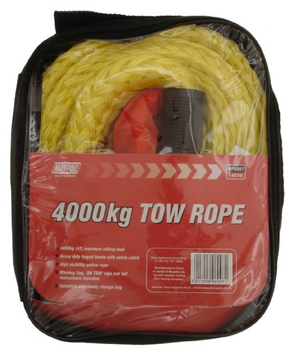 Maypole 6097A - Fune Di Traino, 4 M X 4000 Kg