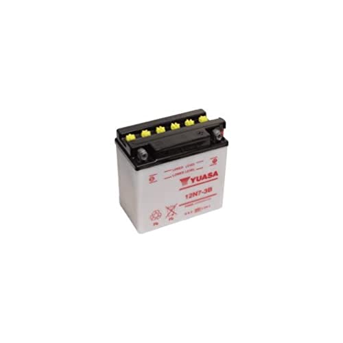 Yuasa - Batteria 12N7-3B - L137Xl76Xh134 - Con Manutenzione - Fornita Senza Acido