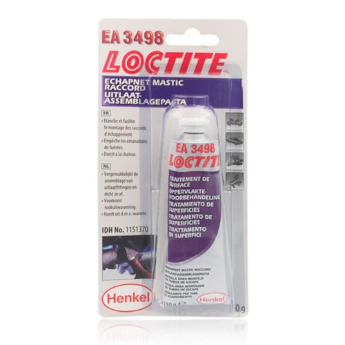 Loctite 026034 3498 - Sigillante Per Tubi Di Scappamento, 150 G