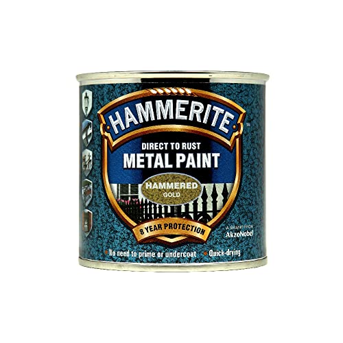 Hammerite Diretto A Rust Martellato Fine Oro 250Ml