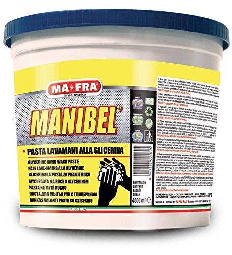 Pasta Lavamani Alla Glicerina Ma-Fra Manibel Pasta 4000 Ml