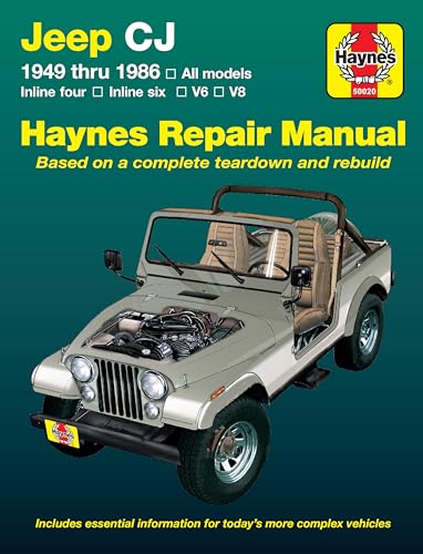 Jeep Cj 1949 Thru 1986: All Models
