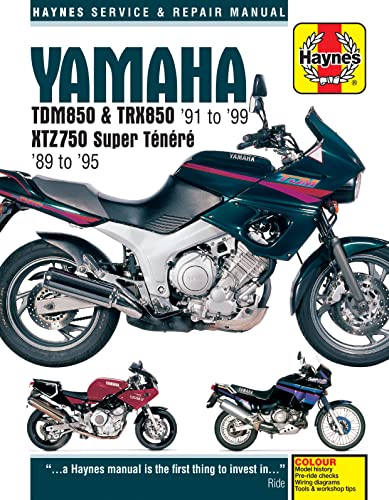 Yamaha Tdm850, Trx850 And Xtz750 Service And Repair Manual