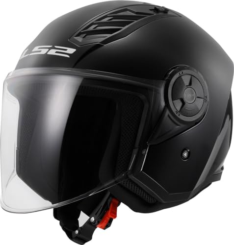 Ls2, Casco Moto Jet Airflow Ii Gloss Black, Xxxl