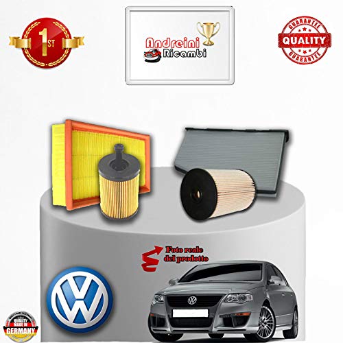 Kit Tagliando 4 Filtri Passat 1.9 Tdi 77Kw 105Cv Dal 2006 -> 2008