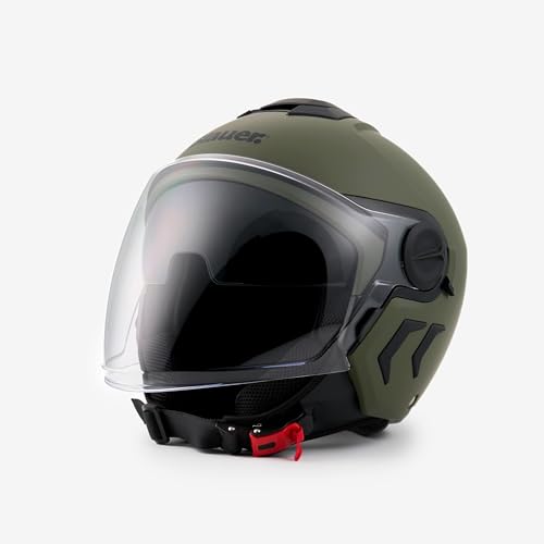 Casco Blauer Demi Jet - Dj01 Mono Verde Opaco 2Xl